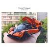 1/32 Суперкар Pagani Zonda R Модель автомобиля из сплава Звук и свет Инерционный Детская игрушка Коллекционные предметы Подарок на день рождения