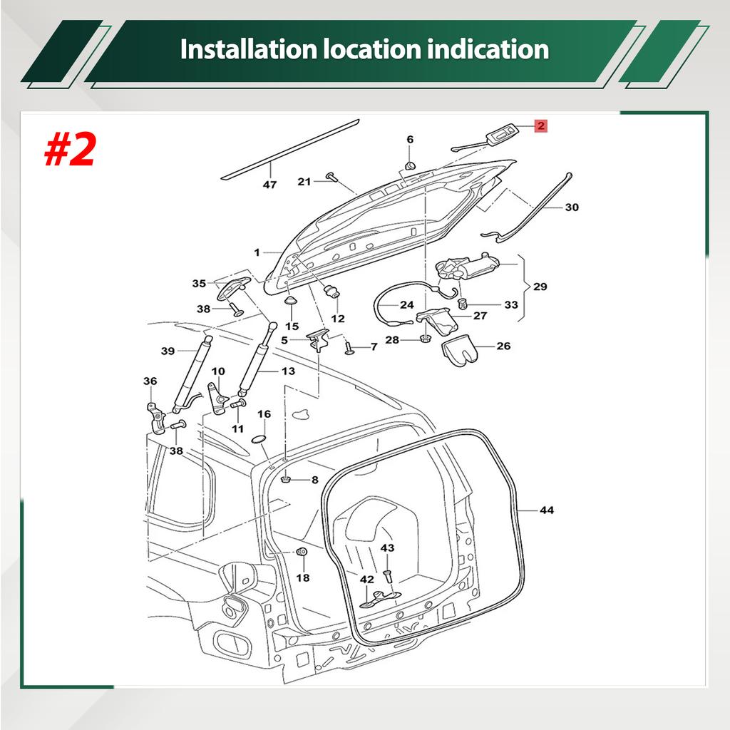 Переключатель ручки открывания замка заднего багажника для Superb Tarraco Octavia VW Caddy A4 B9 3V0 827 566 3V0827566 3VD 827 566 3VD827566