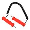 Ice Picks Kit Ergonomic Handle Stainless Steel Handheld Hanging Ice Awls for Ice Skating Skiing