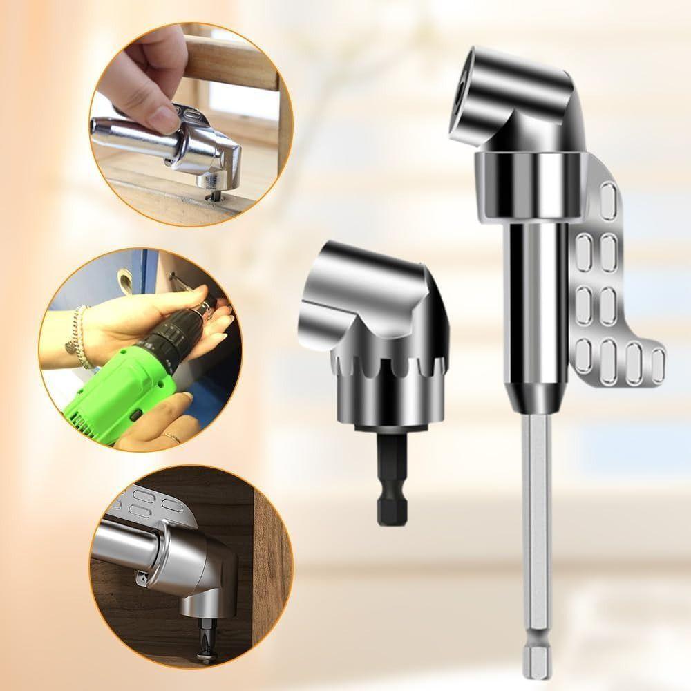 Self-Locking 105°Right Angle Drill Adapter for Power Drill Tool