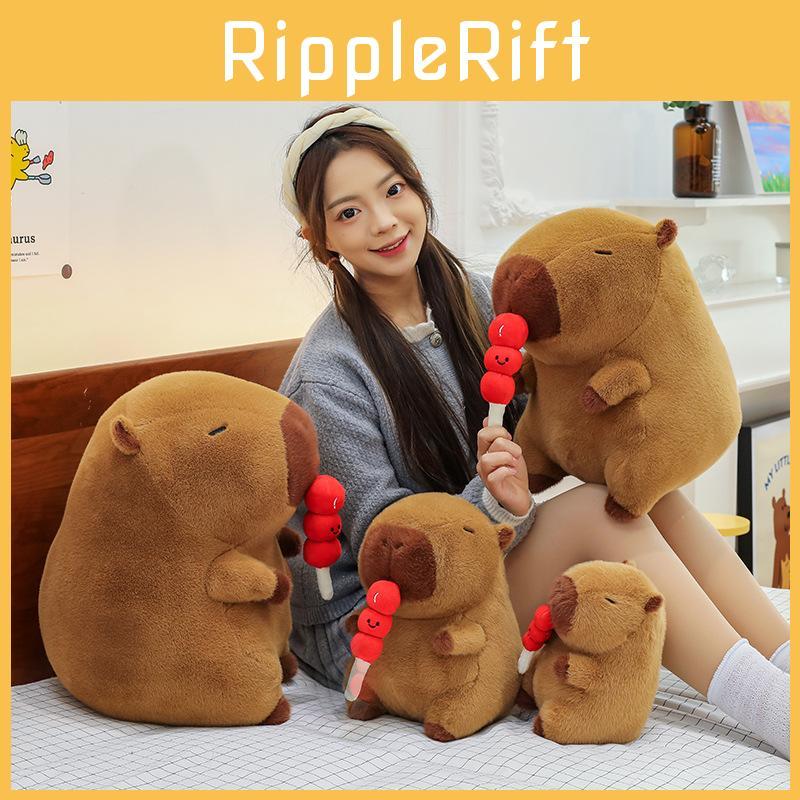 Hawthorn Capybara Plush Doll Sugar Cartoon Animal Decoration Gift Friend Pillow