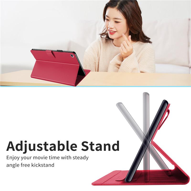 Чехол для планшета Coque Pour Samsung Dock Lite Cute Kawaii Cat Красноокрашенный чехол для планшета Pour Samsung Galaxy Tab Dock Lite Sm-p610 P615 Магнитный чехол