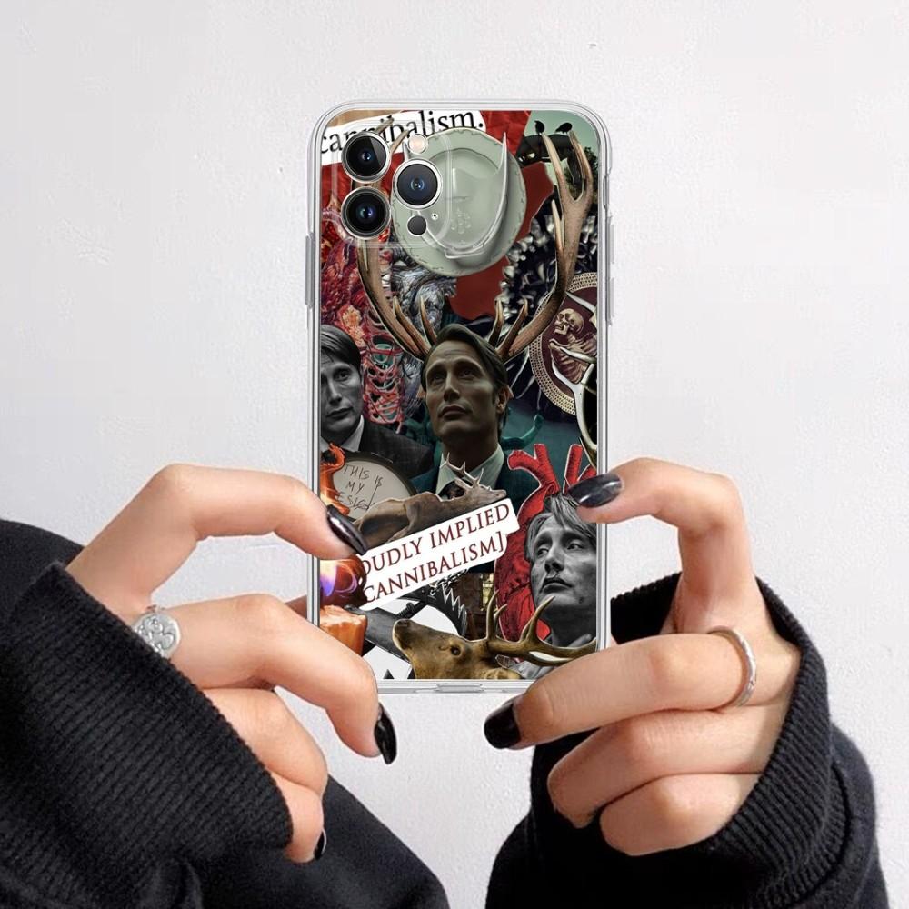Чехол для телефона Ганнибал для iPhone 16 15 8 7 6 6S Plus X SE XR XS 14 11 12 13 Mini Pro Max Мобильный чехол