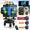 16/12/8 Lines Green Light 4D Auto Self-Leveling Laser Levels 360 Horizontal Adjustment Super Powerful Green Laser Indoor