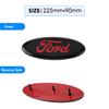 Car Rear Trunk Front Grill Sticker For Ford Grille Emblem Logo Hood Badge Focus Kuga MK7 MAX Fiesta Ranger Mondeo Mustang Escape