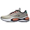 Li Ning V8 Stability Sports Support Cushioning Low-Top Running Shoes Women Running Shoes Gray Red ARHR056-3