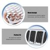 ABS Car Grille Cover Decoration Stickers  For Jeep Grand Cherokee 2014-2016 Car Exterior Accessories