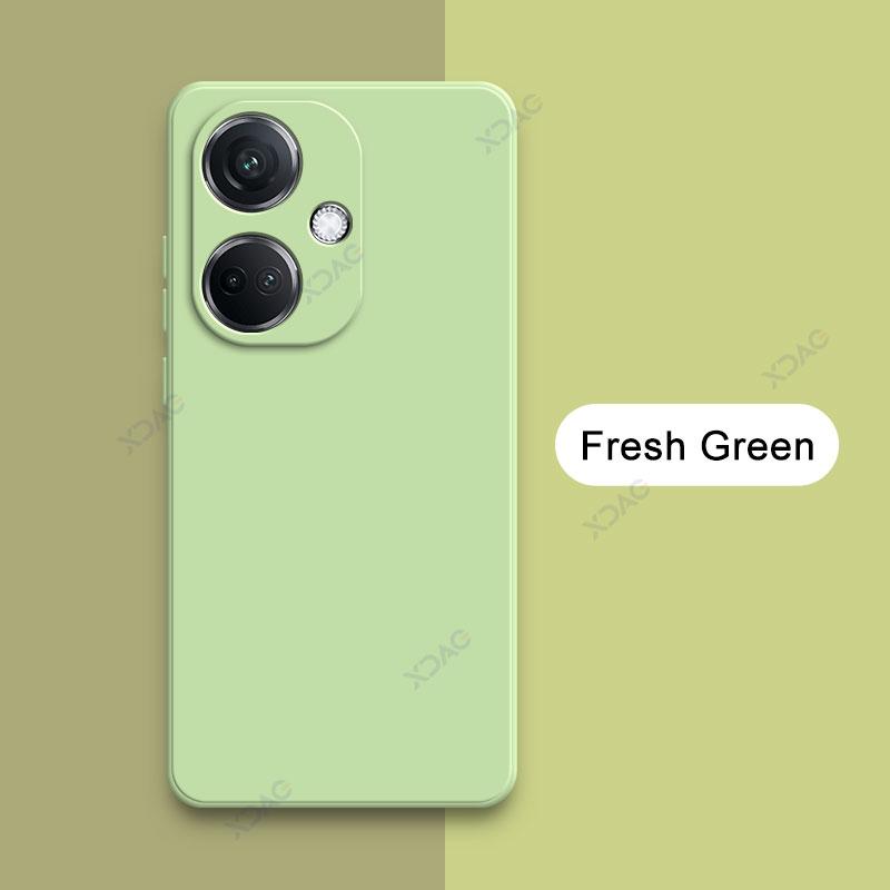 Luxury Square Liquid Silicone Phone Case for OnePlus Nord CE 3 5G 360 Soft Protective Shockproof Back Cover One Plus NordCE3 CE3