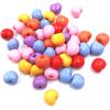 12*10 мм подвеска однотонные конфетные цвета россыпью бусины акрил DIY ювелирные аксессуары материалы модные яблочные бусины для браслета ожерелья изготовление 20 шт
