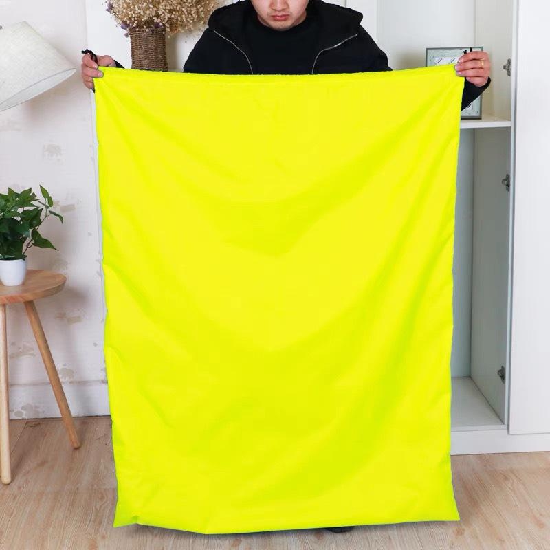 Большой пылезащитный мешок из ткани Оксфорд с завязками для хранения одеял