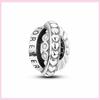 925 Silver Sister Heart Wedding Charm For Original Bracelet Cat Nurse Angel Jewelry Beads Spacer Stopper