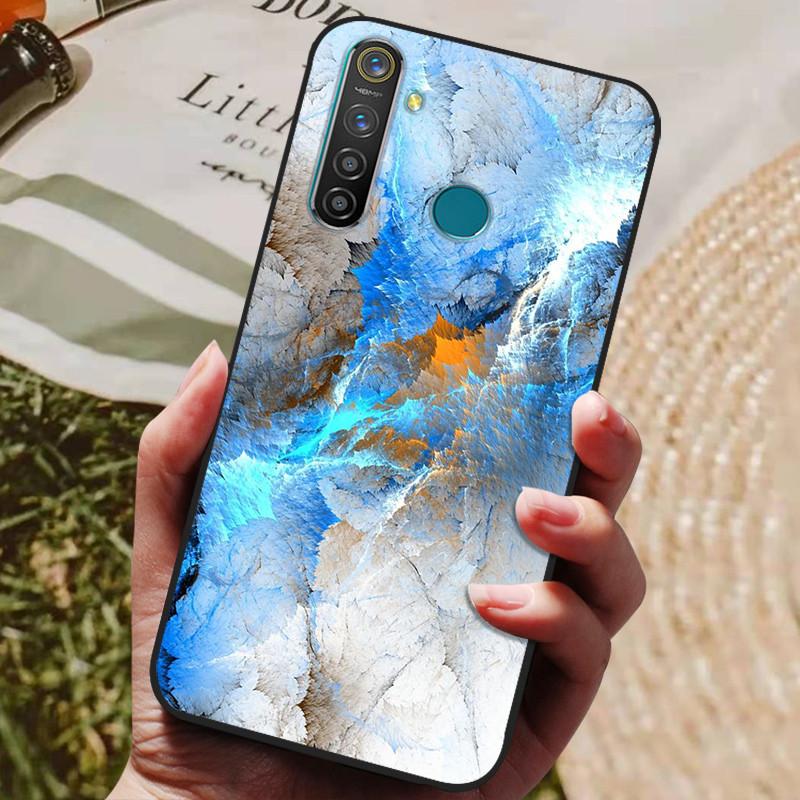 Чехол для Oppo Realme 5 Pro Силиконовая задняя крышка Чехол для телефона для Oppo Realme 5i 5S 5 Pro Чехлы Realme5 Pro 5i 5S Мягкий бампер coque