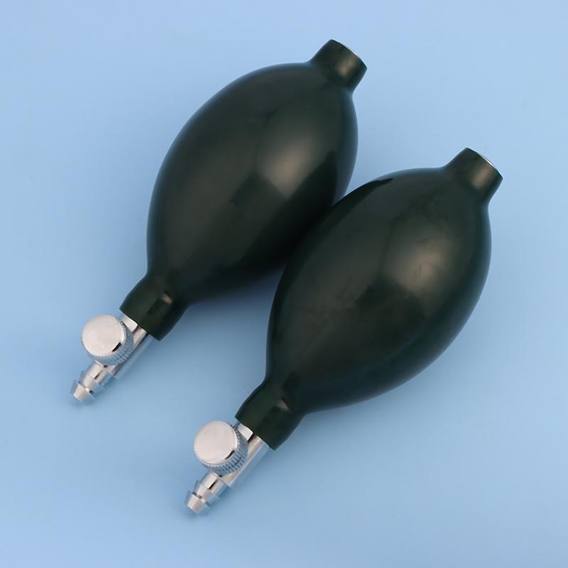 Темно-зеленый нагнетательный баллон пневмонасос для сфигмоманометра монитора артериального давления ручной аксессуар для здравоохранения шарик металлические клапаны