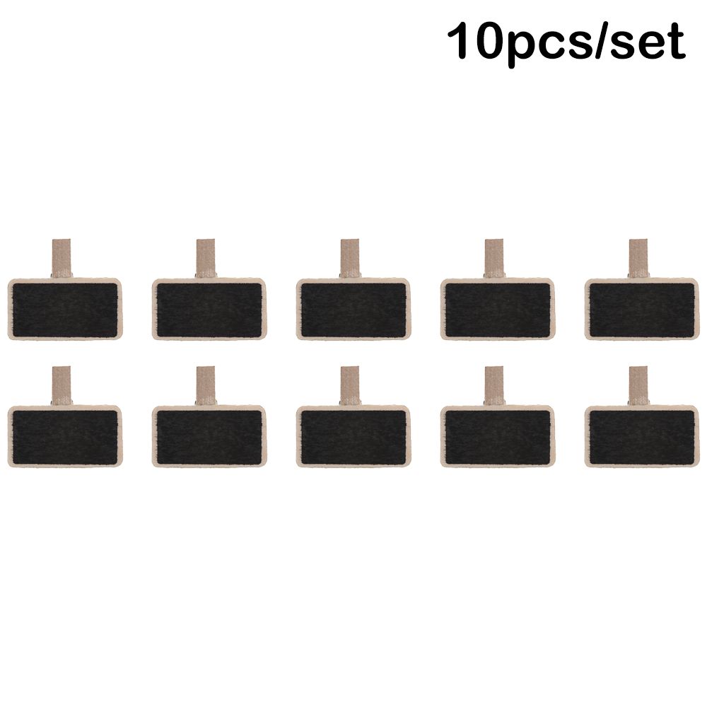 Garden Ornament Label Memo Price Stand Mini Blackboard Message Note Clip Chalkboard Notice Sign