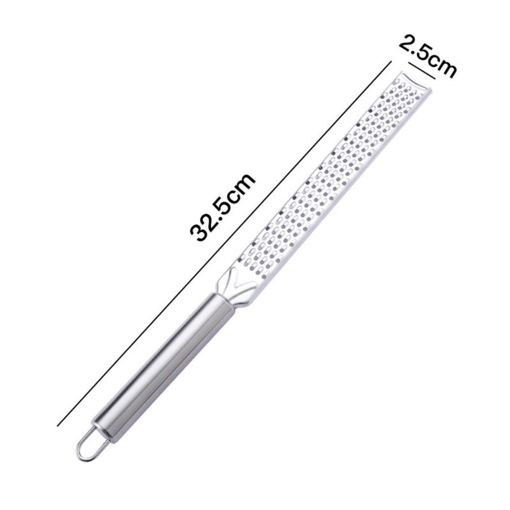 Многофункциональная терка для сыра из нержавеющей стали с длинной ручкой, терка для сыра, выпечки, шоколада, прочный кухонный гаджет, терка для лимонной цедры