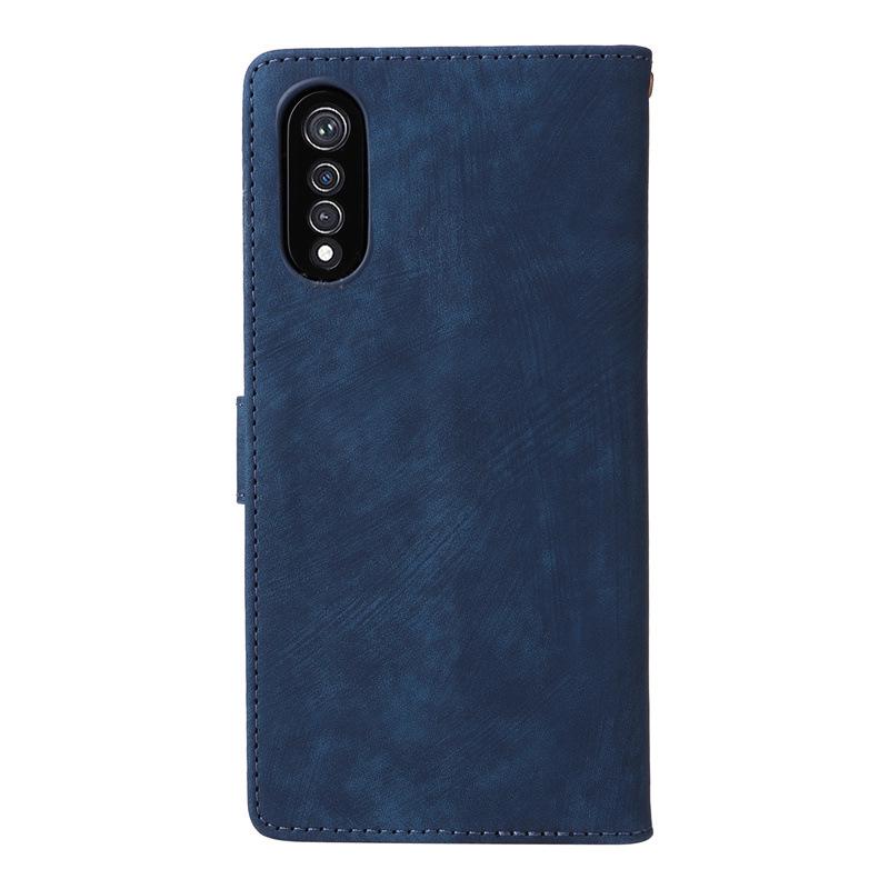 Кожаный чехол Cooper Cubot X70 с отделением для карт, подставкой, шнурком и кошельком