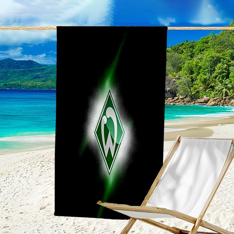 Werder Bremen football Microfiber Beach Towel, Lightweight And Quick-Dry, for Summer Travel, Beach Essential, Swimming Pool Outdoor