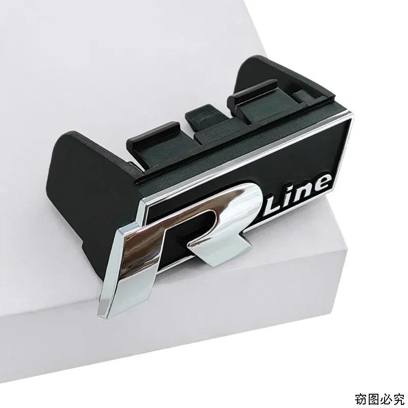 2026 Горячий Для VOLKSWAGEN VW ABS Автомобильный Передний Значок Решетки Радиатора для Volkswagen Golf R Rline Tiguan Touareg Polo GTI CC Passat R36 S