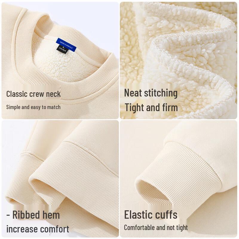 Mark Fairwhale Men's Fleece-Lined Round Neck Sweatshirt