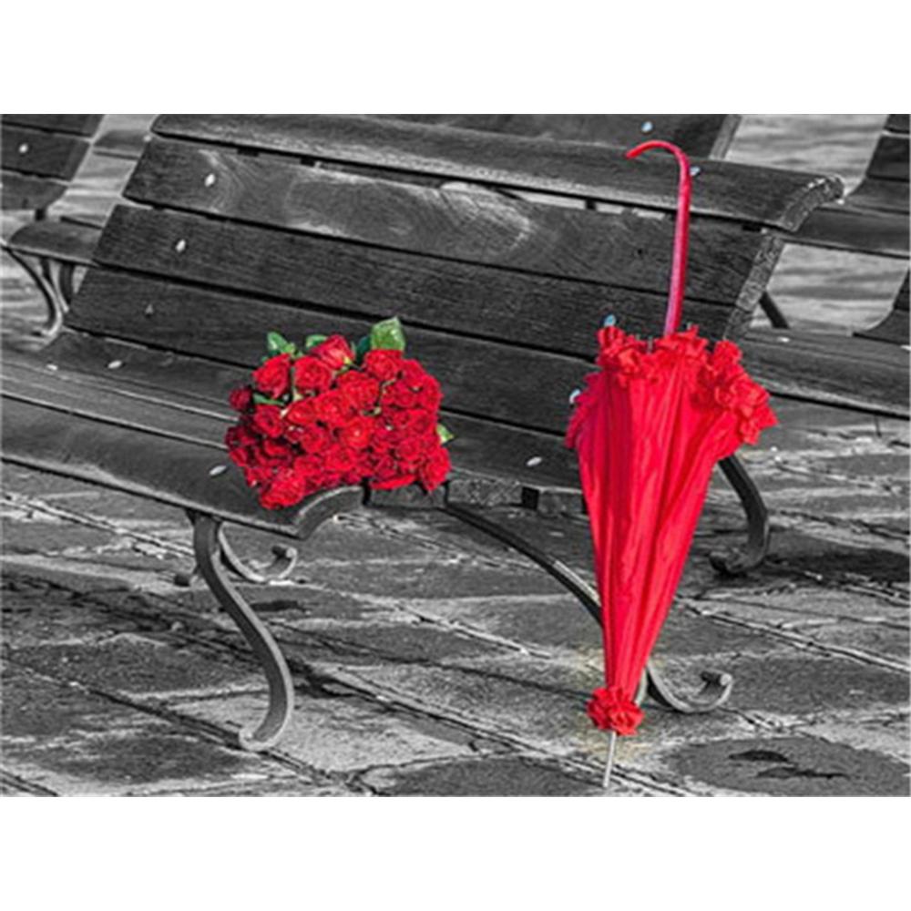 Полный квадратный/круглый алмазная живопись черный, красный пейзаж 5D Алмазная вышивка распродажа портрет цветок 5D DIY мозаичное украшение