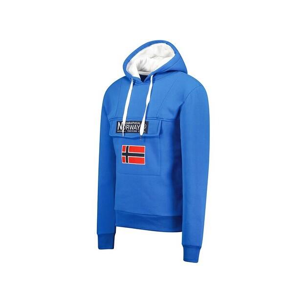 Толстовка Geographical Norway WW6115H/GN-Royal Blue / White