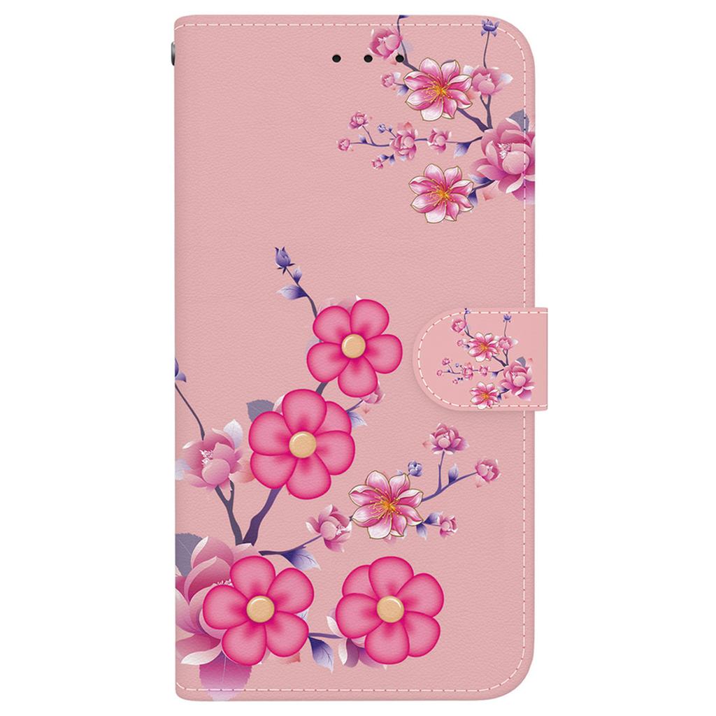 For Samsung Galaxy S25+ Wallet Phone Case Anti-Drop Leather Flip Cover Pattern Printing