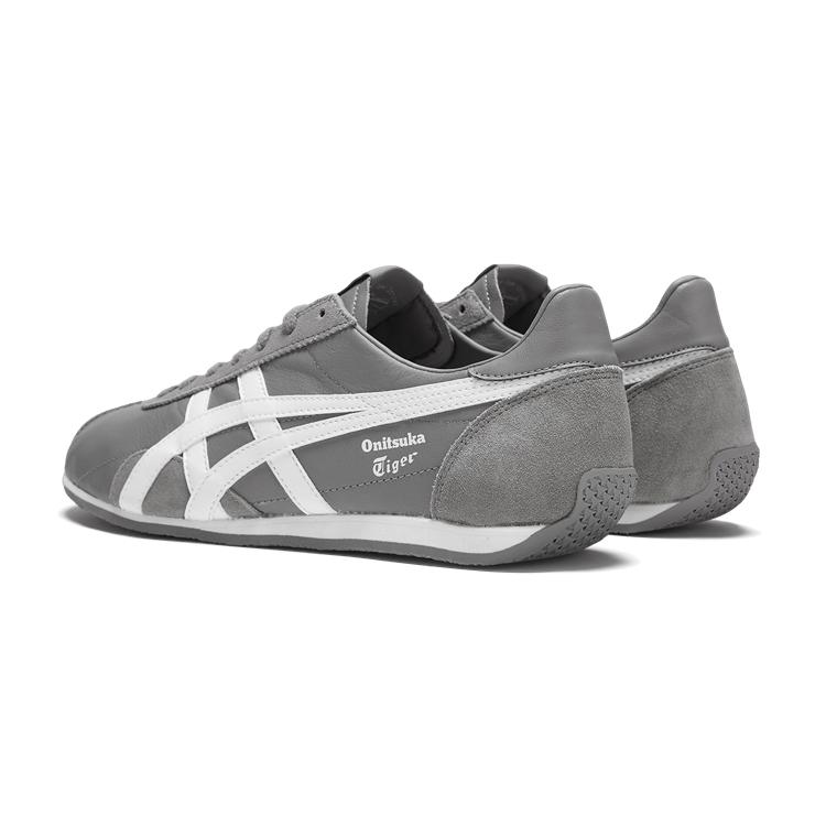 ONITSUKA TIGER Runspark Повседневные Нескользящие Низкие Кеды для Скейтбординга Унисекс Кроссовки Серые 1183B480-020