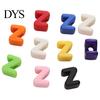Брелок Буквы из Бусин 10 шт. DIY Акриловые Пузырчатые Бусины-Буквы, Разноцветные Большие для Легких Украшений, Поделок, Разделитель, Шарм-Подвеска, Ручная Работа