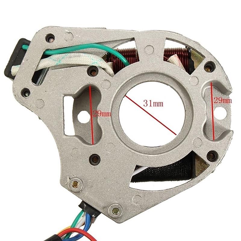 Motorcycle Pit Dirt Bike Parts Magneto Coil Stator Plate for 90cc 110cc 125cc