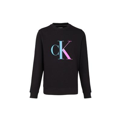 Calvin Klein Толстовка с круглым вырезом и логотипом, мужская толстовка, черная J30J320841-BEH