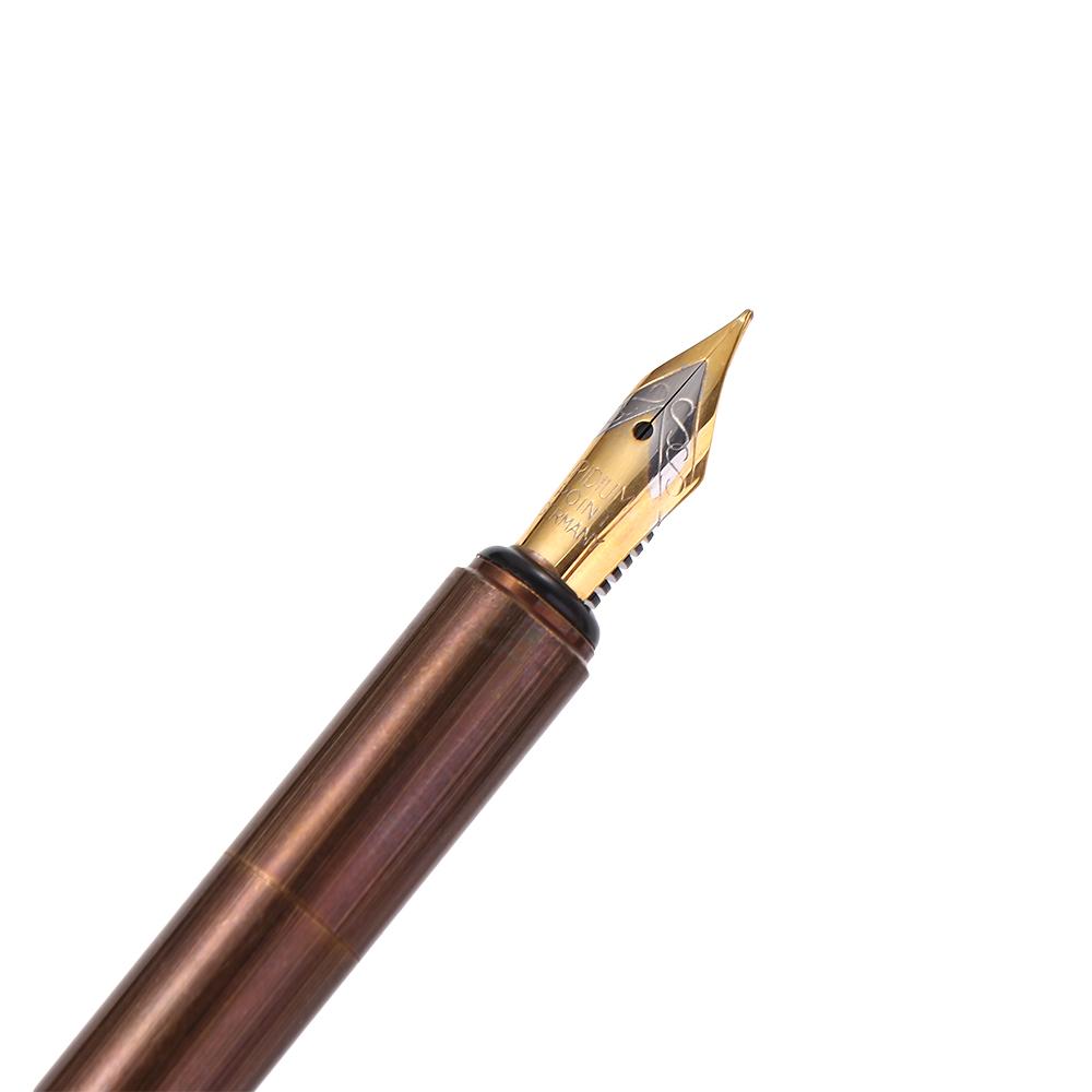 Supplies Retro Luxury EF/F/Bent Stationery Brass Fountain Pen Ink Pen Fountain Pen Writing Pen