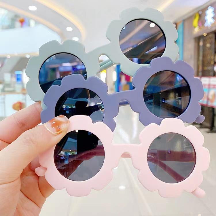 Sunflower Children'S Uv Protection Sunglasses Tide Girls Sunscreen Shade Boys Children Polarized Sunglasses