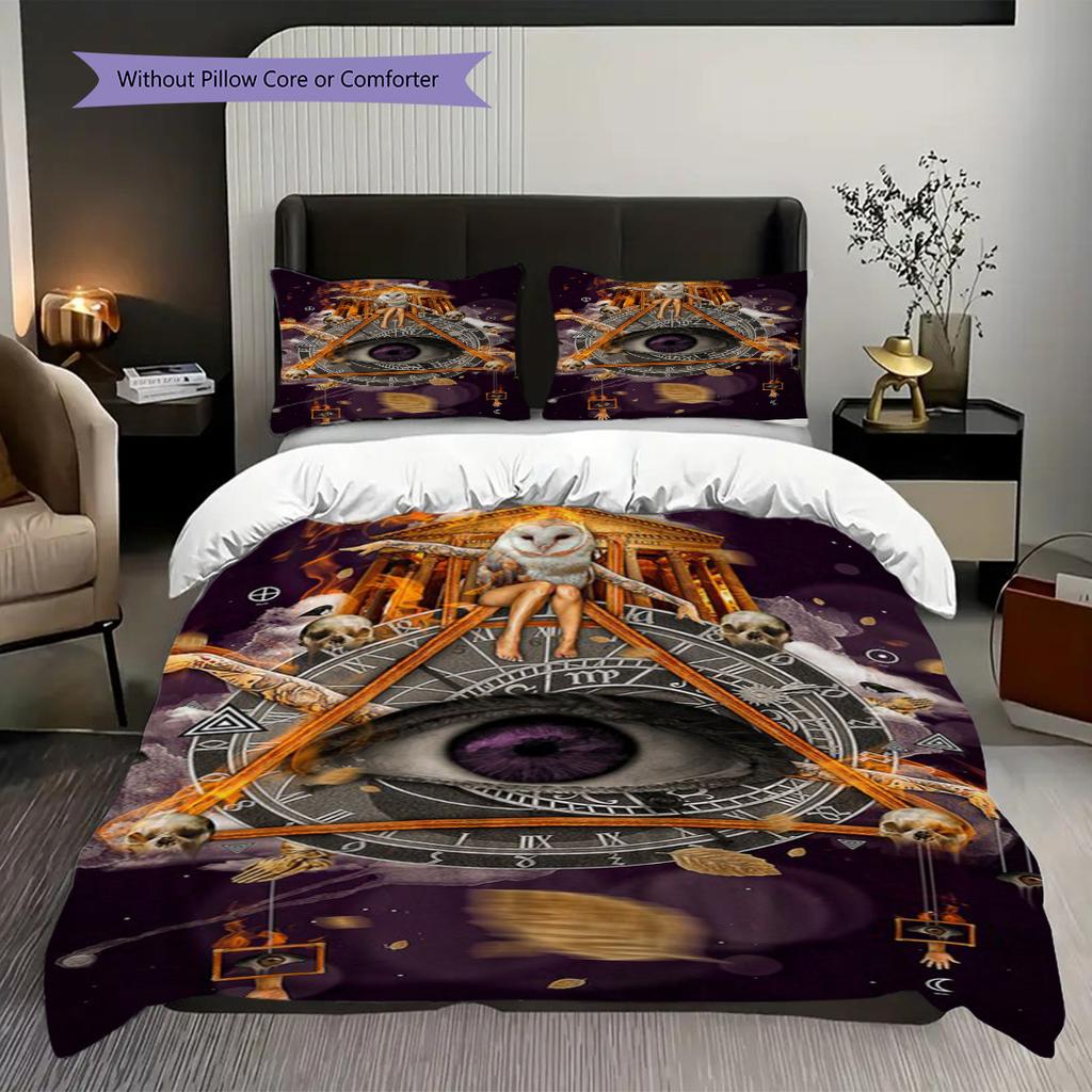 Masonic Excellence Timeless Values Bedding 1 Duvet Cover 2 Pillowcase Without Core Soft And Comfortable Christmas Birthday Gift