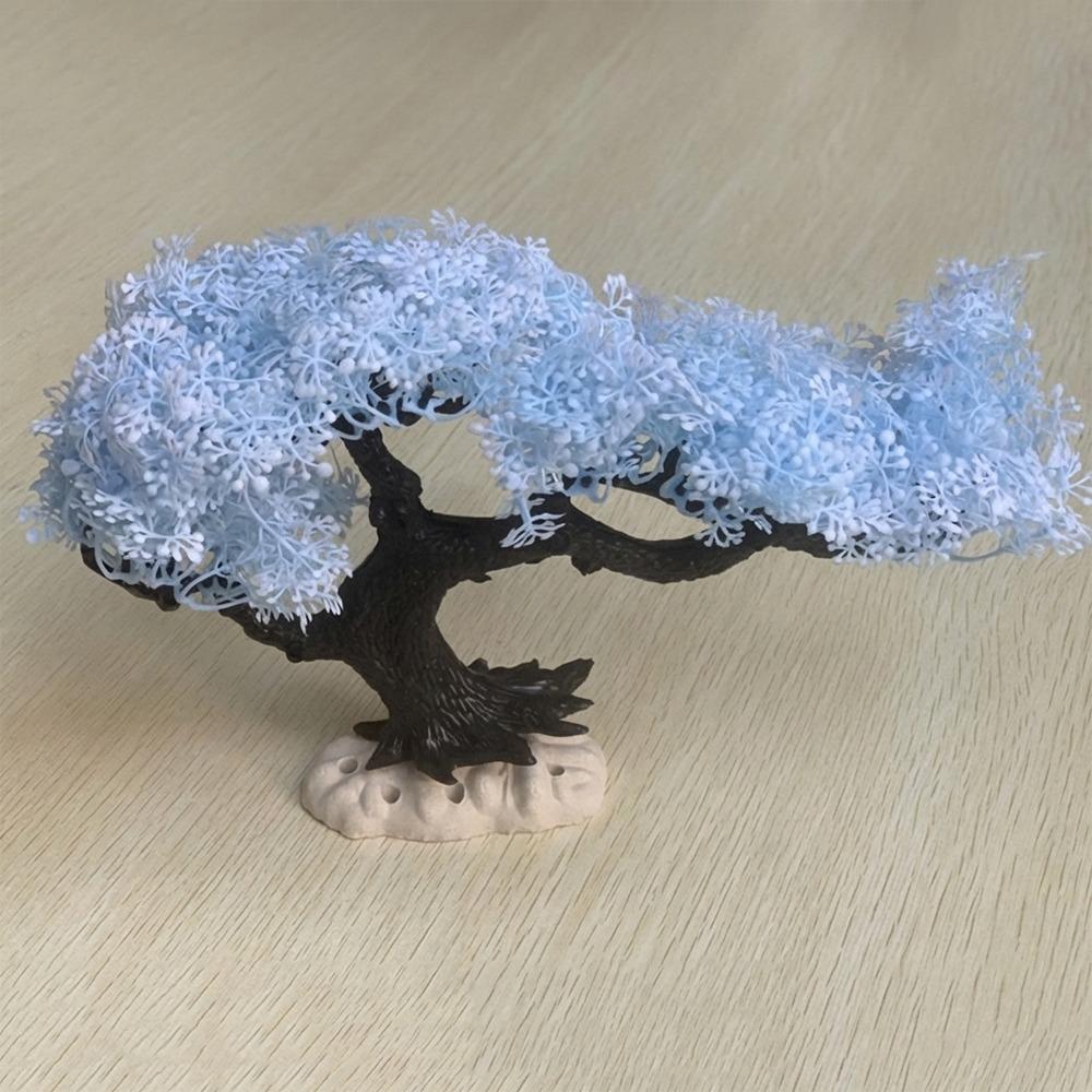 Realistic Cherry Blossom Tree Underwater Scene Landscape Tree Artificial Plant Home Ornaments