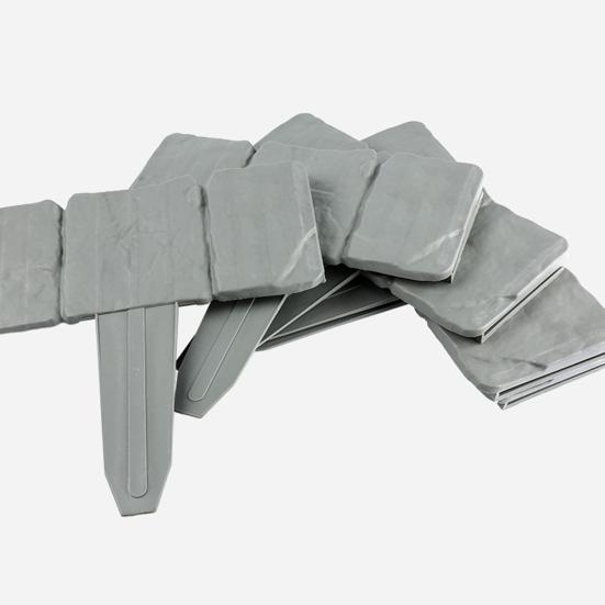 Искусственный камень Забор Ландшафтное обрамление Легкая установка Клумба Газон