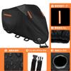 Motorcycle Cover, Waterproof, Large, 600D Thick, Pressure Resistant 19.7 inches (50,000 mm), Bike