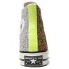 JW Anderson X Converse 1970s Round-toe Lace-up High-top Canvas Shoes Unisex Gold and Silver Sequins
