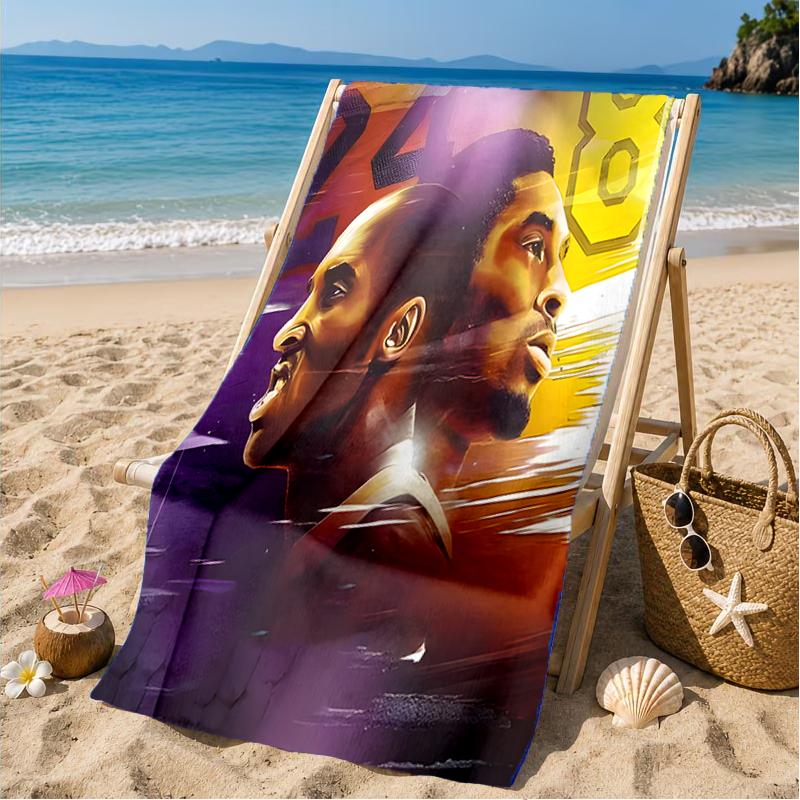 A Basketball Legend Beach Towel, Microfiber Beach Towel, Perfect For Pool, Beach, Travel, Home Decor Beach Party Fan gifts