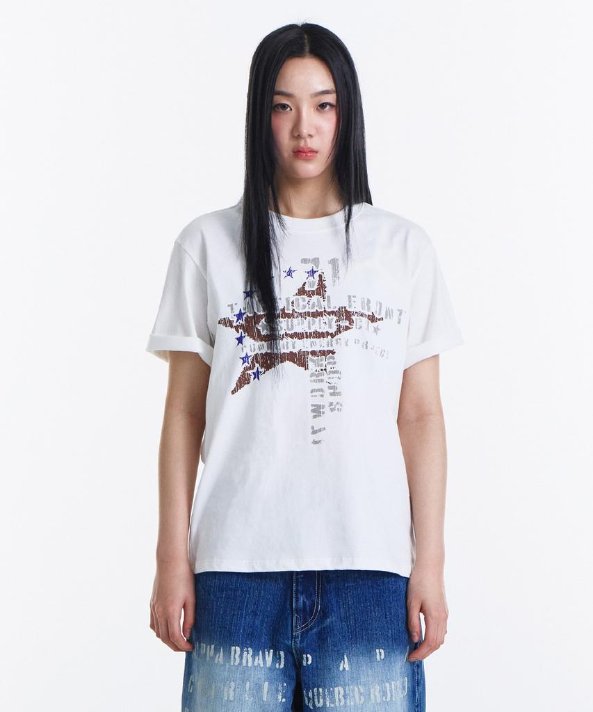 Футболка Gicheol Star Supply (белый)