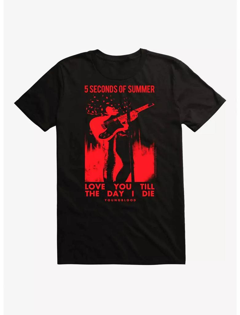 5 Seconds Of Summer Everyones A Star TShirt Unisex Oversized Crew Neck Short Sleeve Tee Comfortable Summer Outdoor Tops Tees