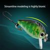Crankbait Fishing Lures, 1.1Inch 2.8cm Bionic Fishing Lures, Fishing Hard Baits Topwater Lures Trout Bass Fishing Lures