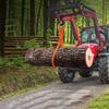 Log Skidding Tongs, 18 inch 2 Claw Log Lifting Tongs, Heavy Duty Steel Lumber Skidding Tongs, 772 lbs/350 kg Loading Capacity, Log Lifting, Handling,