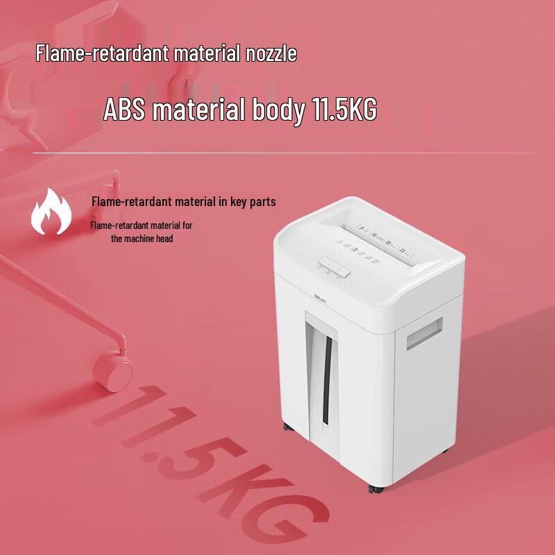 Deli 4-Level Security 16-Sheet Commercial Paper Shredder