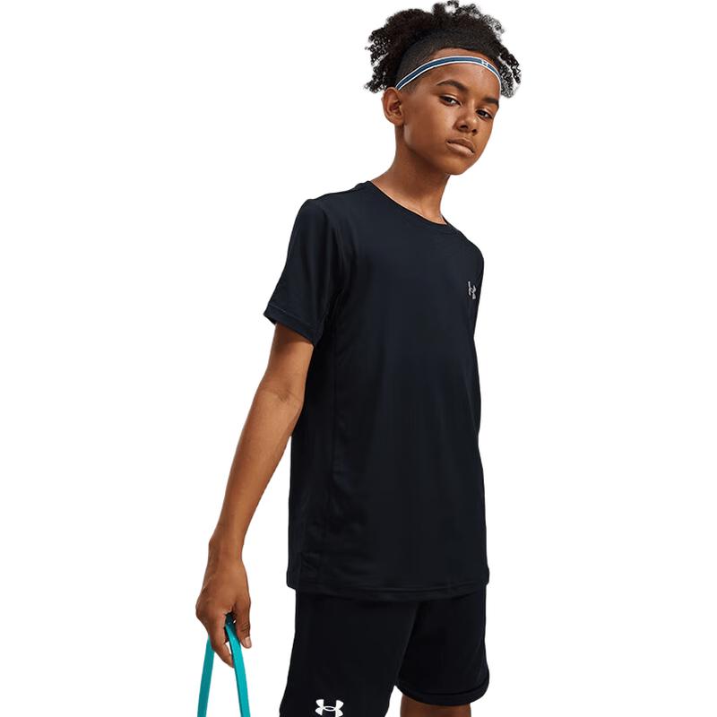 Under Armour Boys' Quick-Dry Short Sleeve Athletic T-Shirt