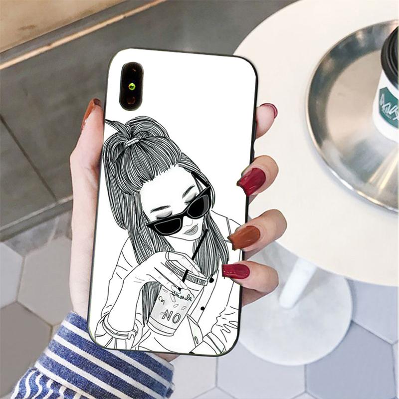 Чехол для телефона Sunshine Girl для iPhone 11 12 pro XS MAX 8 7 6 6S Plus X 5S SE 2020 XR