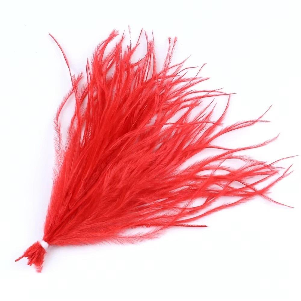 100Pcs Sewing Costuming Ostrich Feathers for Craft Jewelry Making Accessory