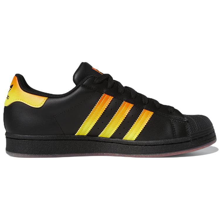 adidas Originals Superstar Черный с желтым градиентом FZ5893