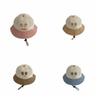 Cute Breathable Kids Sun Hat Quick-dry Mesh Cartoon Bucket Cap Rabbit Summer Children Fisherman Hat Travel