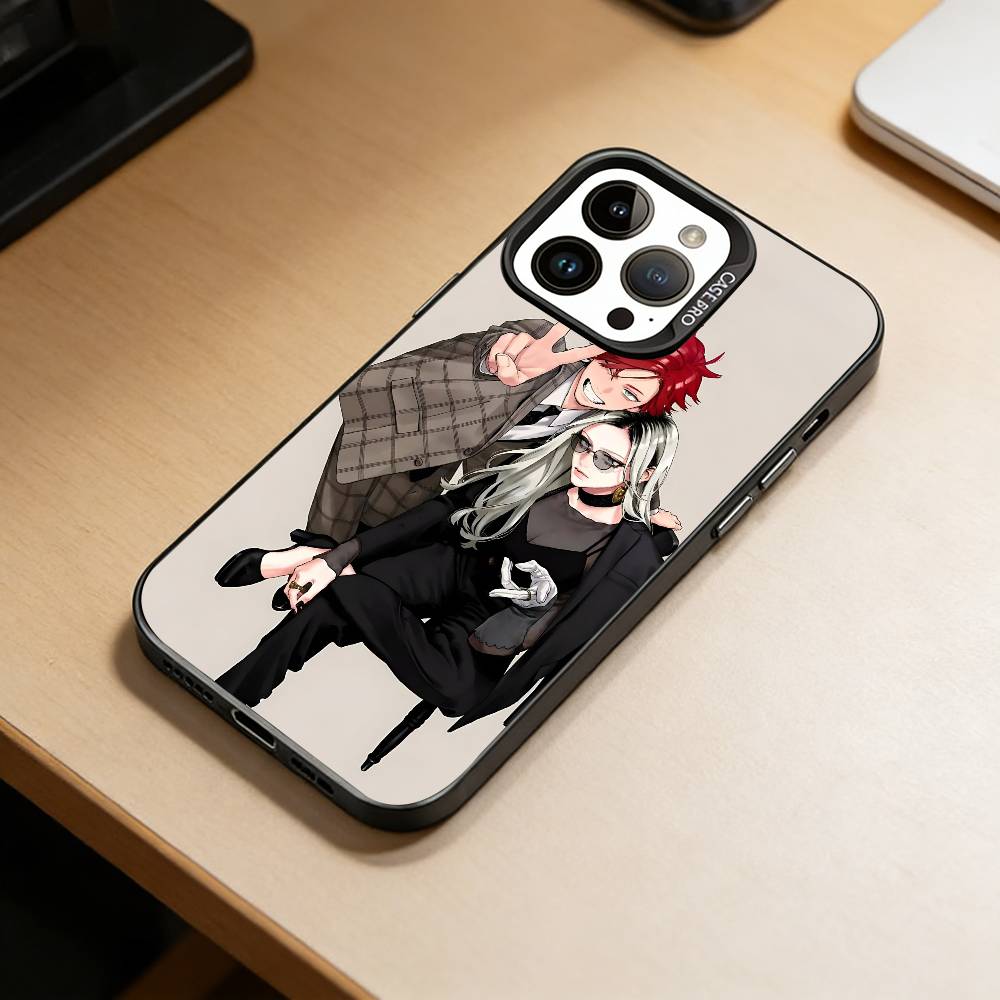 G-Gokurakugai A-Alma Чехол для телефона для iPhone 17,16,15,14,13,12,11 Plus,Pro Max,XS,Цветной Серебристый Чехол для телефона Funda Cover