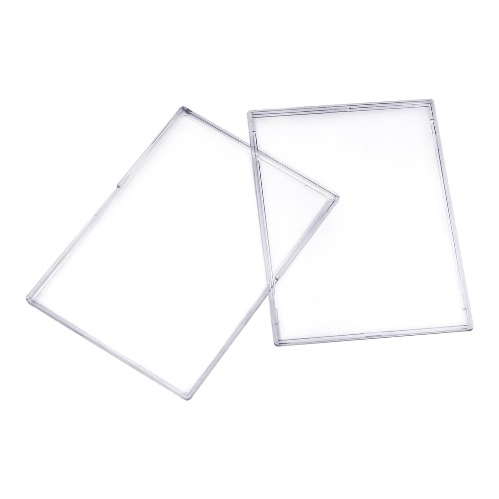 Технические характеристики с толщиной акрилового Honpo Screw Down UV Protection Магнитный загрузчик Витрина с подставкой Карточный чехол Совместим с Торговлей